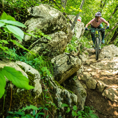 Natisone Bike Arena - lokalita ukrytá medzi morom a horami