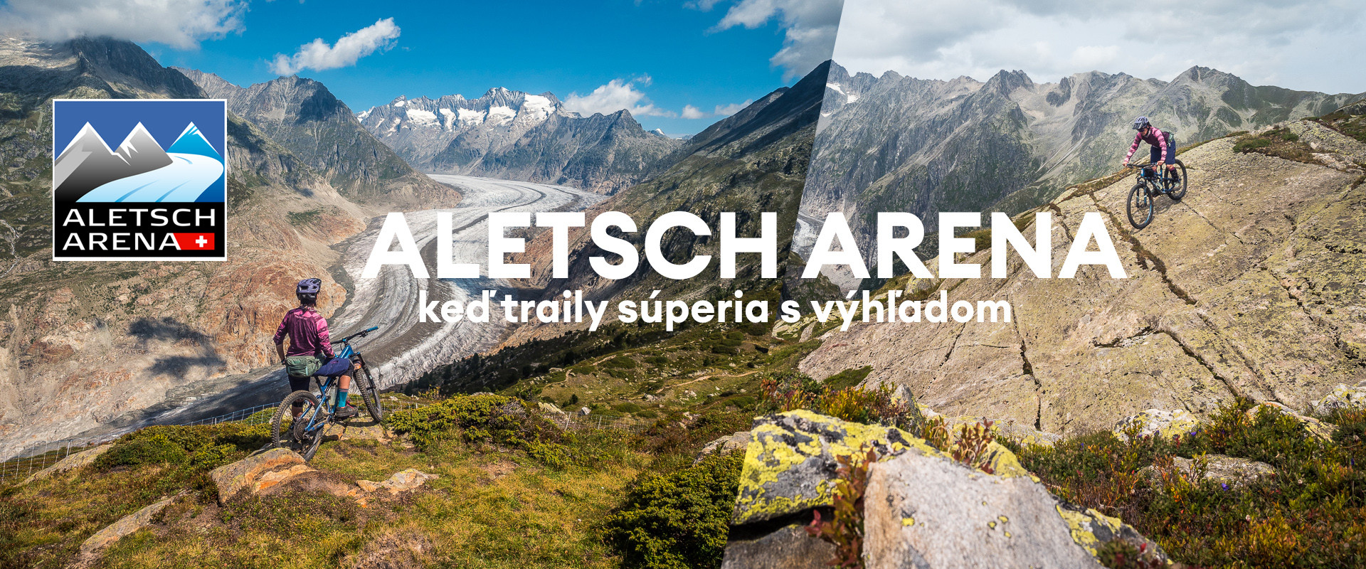 Aletsch Arena - Keď traily s&uacute;peria s v&yacute;hľadom