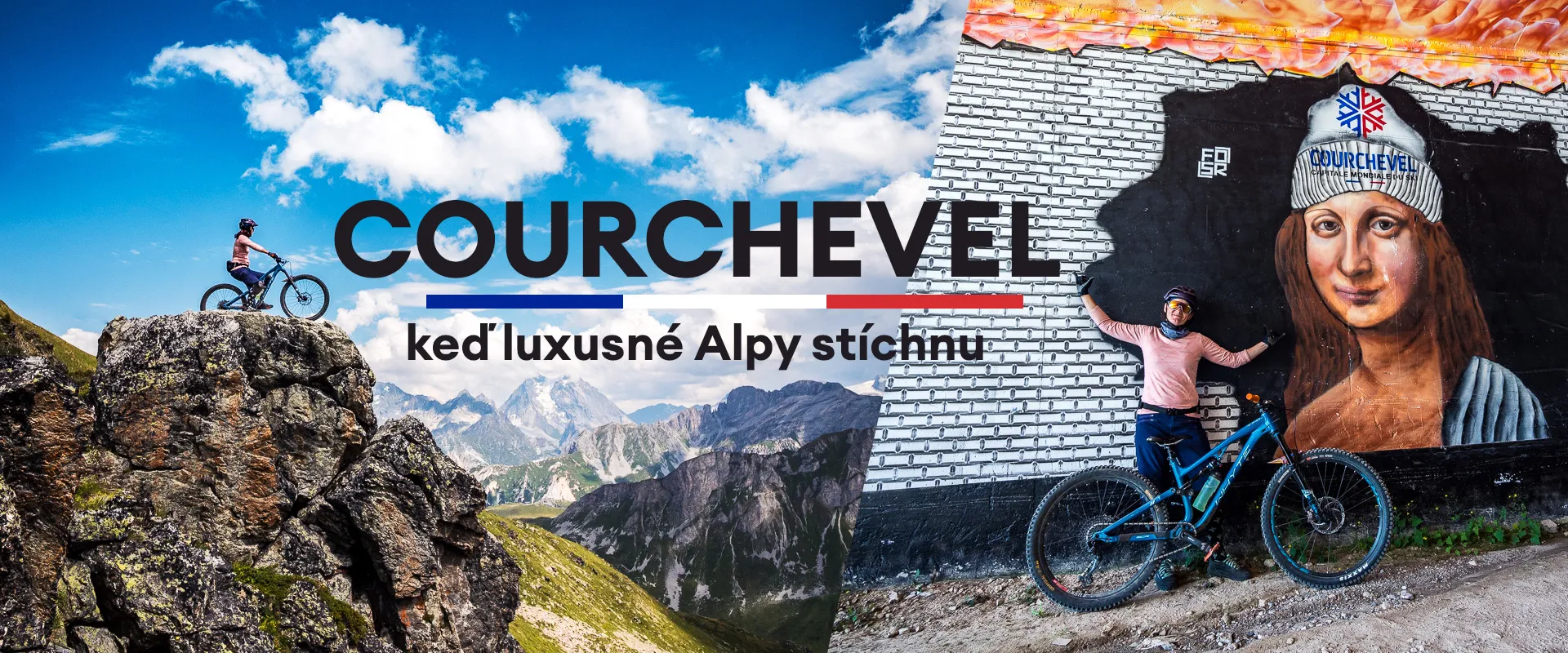 Courchevel - keď luxusn&eacute; Alpy st&iacute;chnu a hory patria bikerom