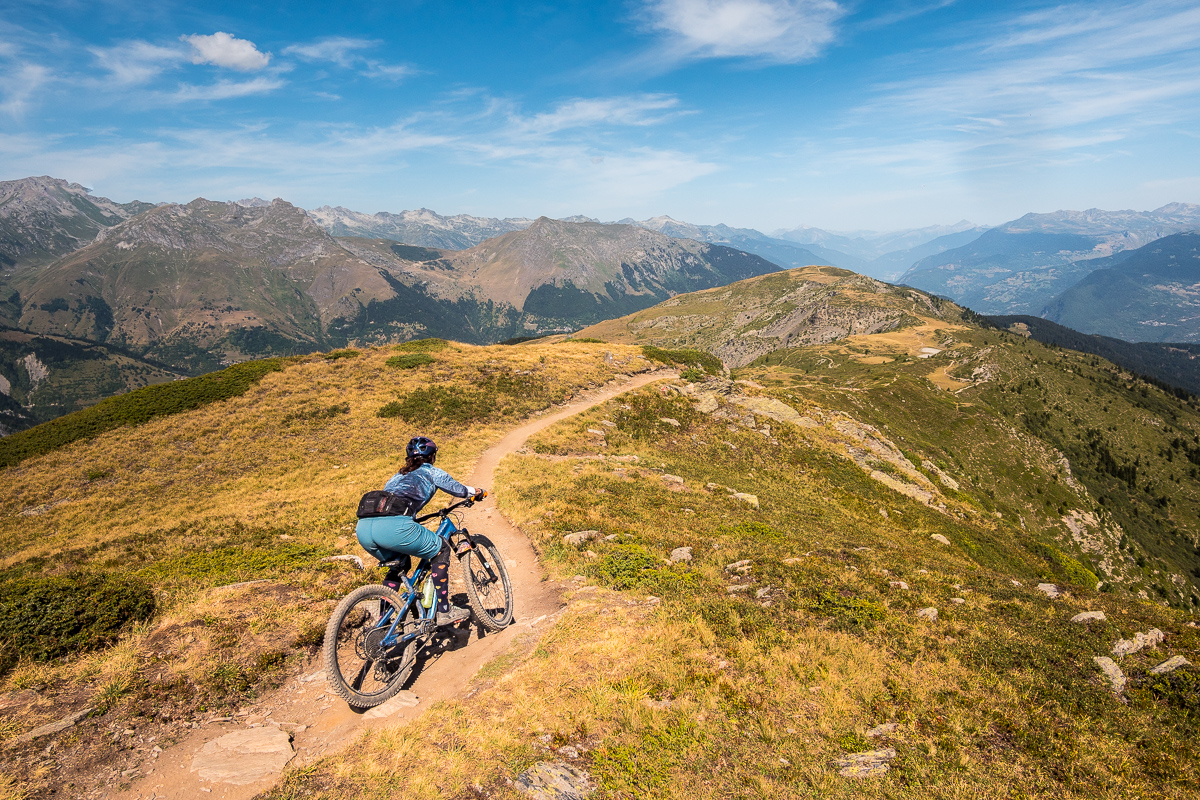 Les Menuires a Bikepark Belleville - najdrsnejšia, ale aj najkrajšia tvár Les 3 Vallées