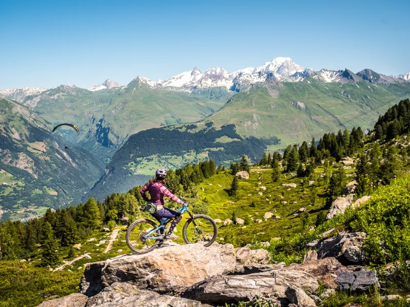 Les Arcs - mtb šialenstvo v srdci Álp