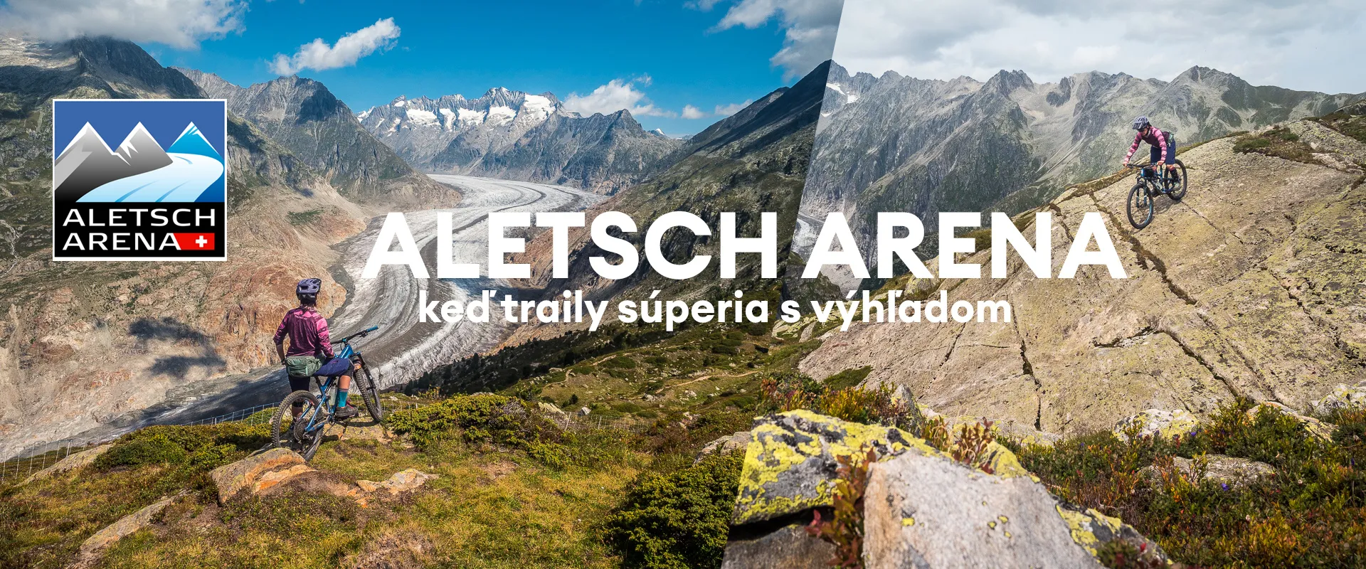 Aletsch Arena - Keď traily s&uacute;peria s v&yacute;hľadom